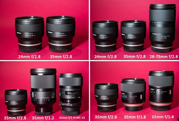 Tamron FE 24mm f/2.8 & 35mm f/2.8: Compact & Affordable Primes for Sony