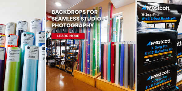 Backdrops for Seamless Studio Photography!