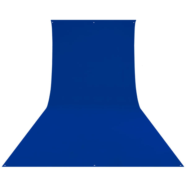 Westcott Wrinkle-Resistant Backdrop - Royal Blue / Chroma-Key Blue (9' x 20')