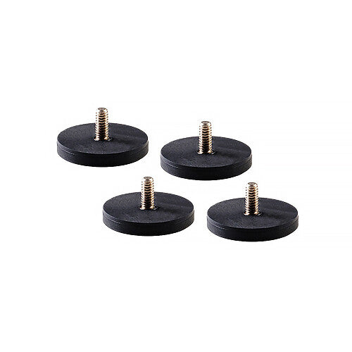 Nanlite Magnetic Base with 1/4"-20 Threads for PavoSlim LED Panels (4-Pack)