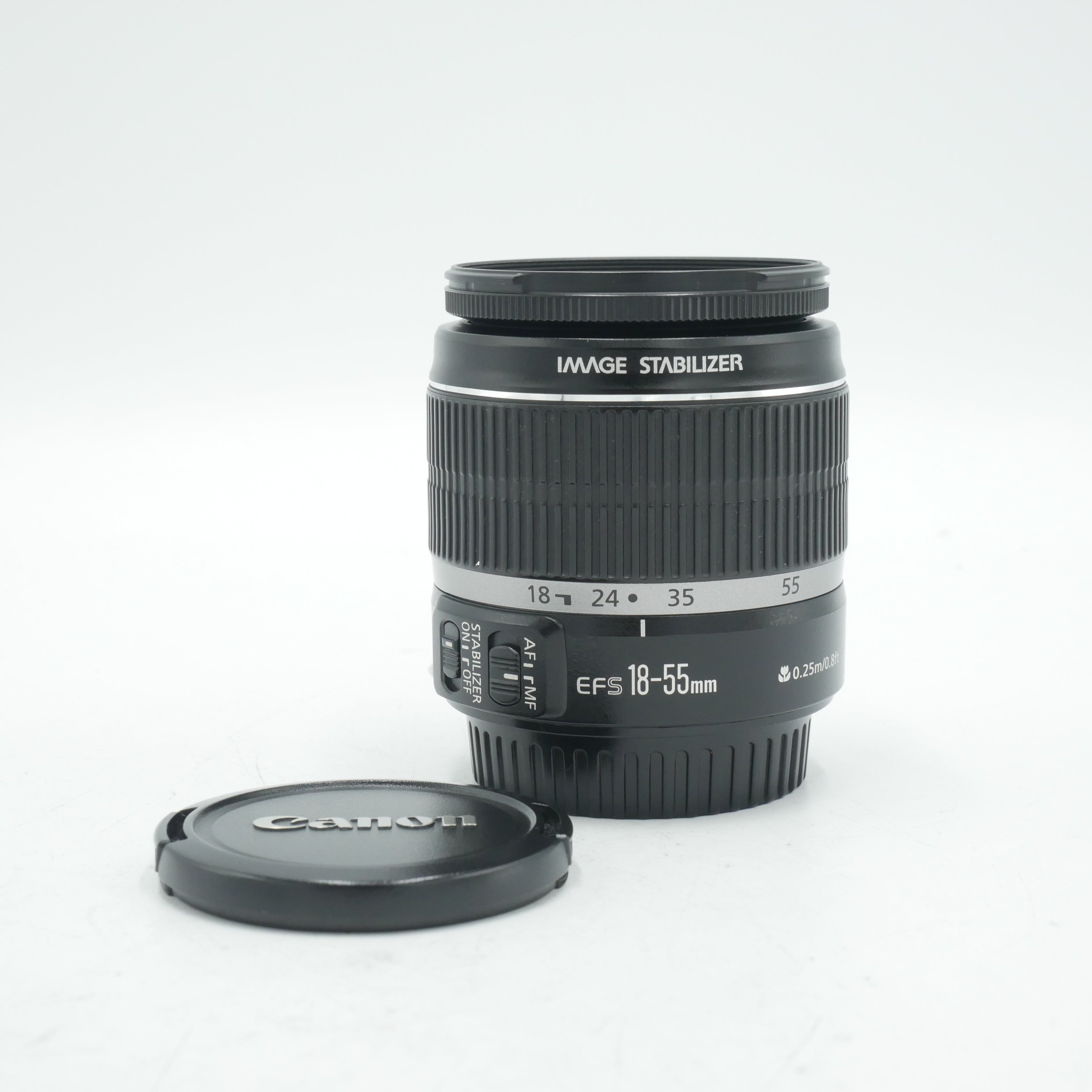 Canon Lens EFS 18-55mm Macro 0.25m/0.8ft Image store Stabilizer