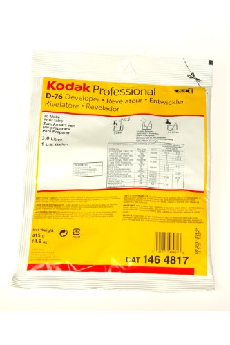 Développeur Film Noir Et Blanc Kodak Professional D-76 – 10 Gallons, Boîte Scellée, Ancien Stock