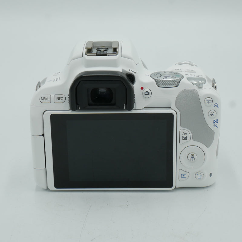 Canon EOS Rebel SL2 DSLR Camera with 18-55mm Lens (White) *USED*