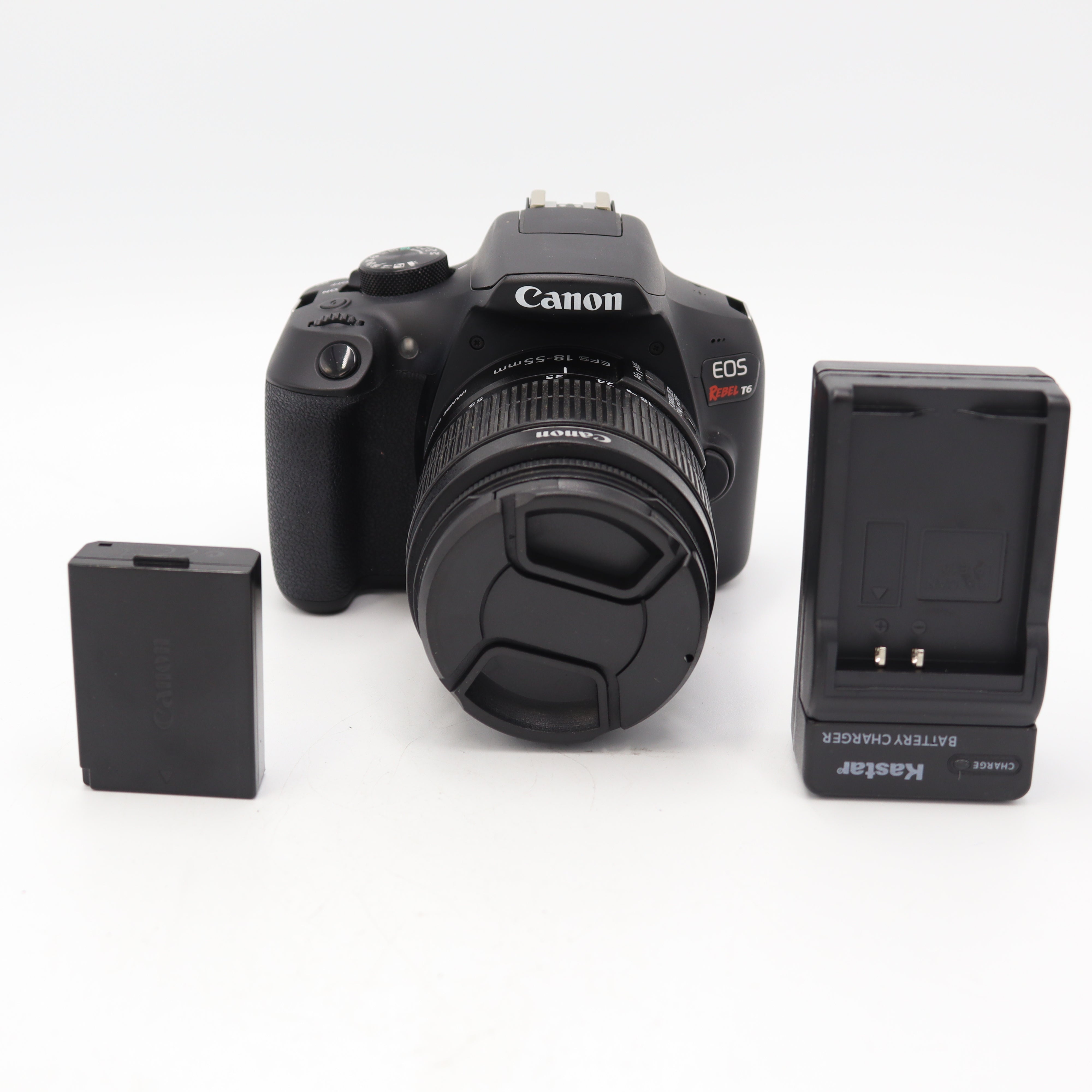 Canon EOS Rebel T6 DSLR Camera with 18-55mm Lens *USED*