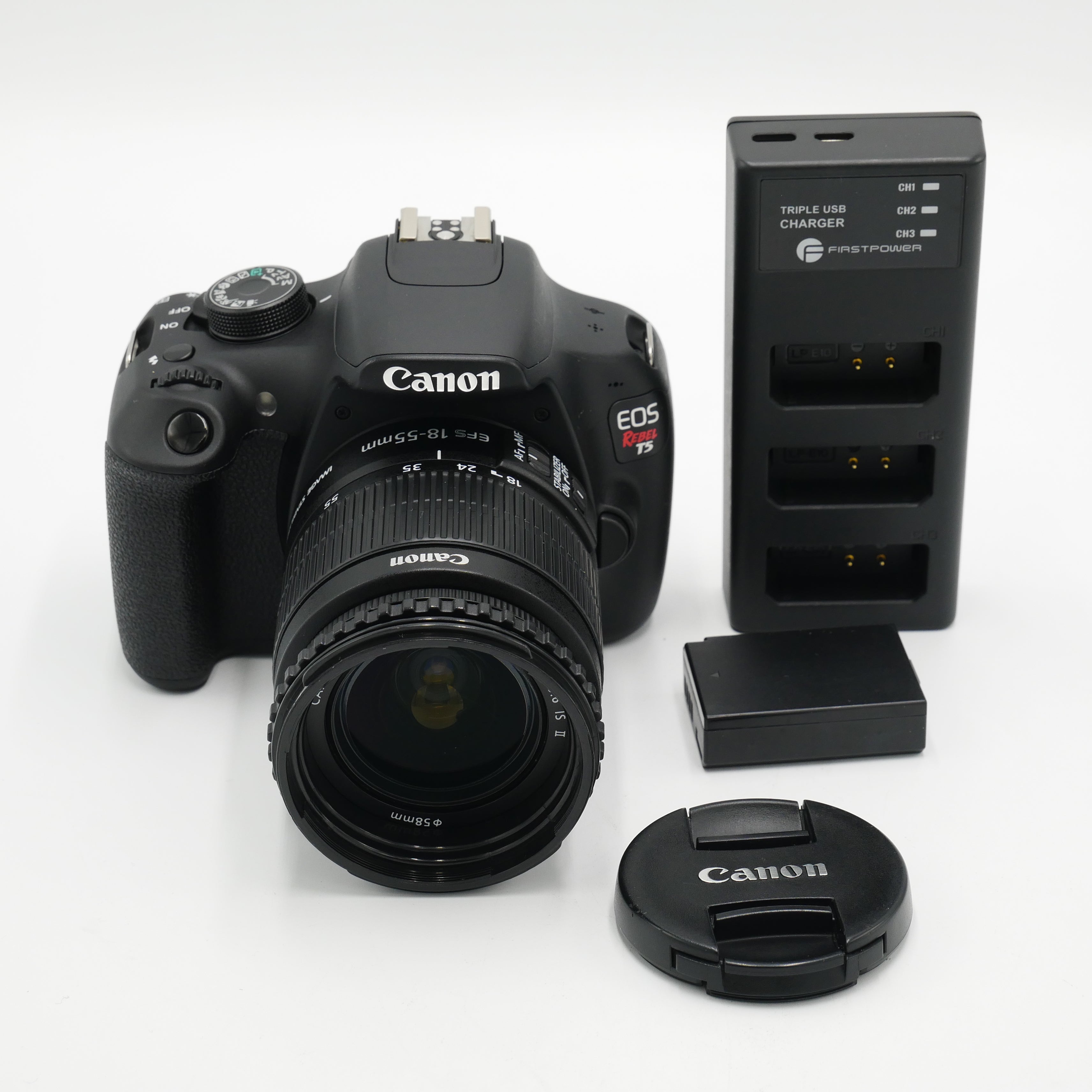 Canon Rebel T5 SLR カメラ Amazon.com : Canon EOS Rebel T5 Digital SLR Camera with EF-S