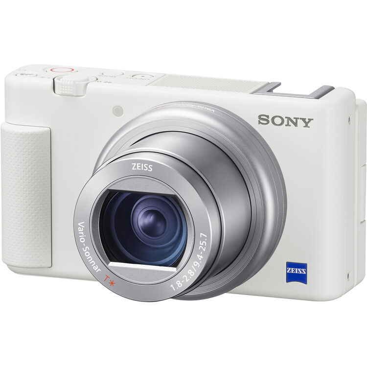 Sony ZV-1 Digital Camera (White) *OPEN BOX*