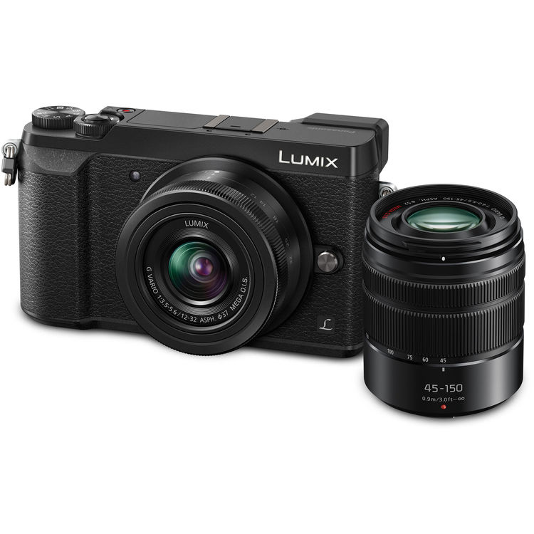 Panasonic Lumix GX85 Mirrorless Camera with 12-32mm and 45-150mm Lense