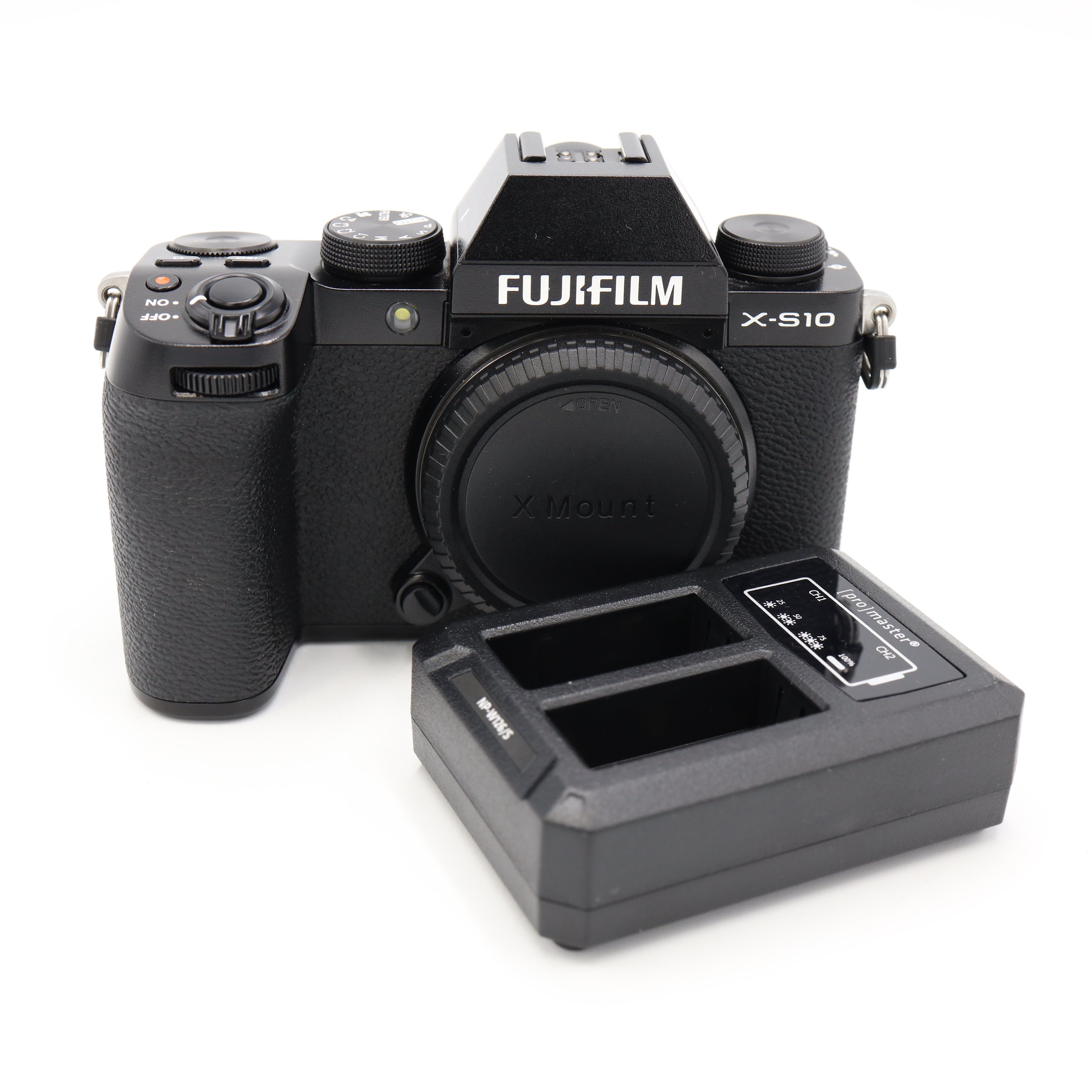 FUJIFILM X-S10 Mirrorless Camera (Black, Body Only) *USED*