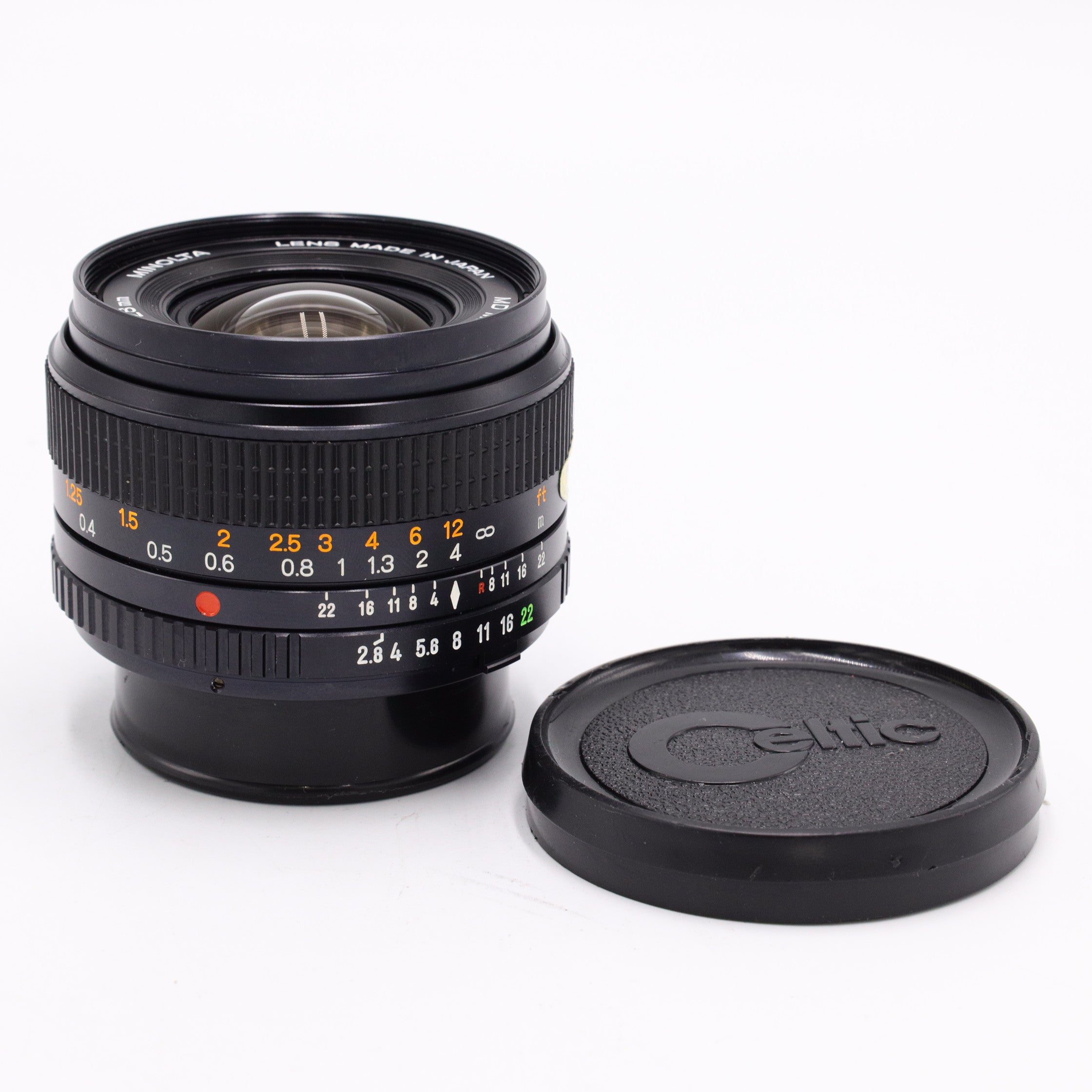 Minolta MD Celtic 28mm f/2.8 Lens for Minolta MD *USED*