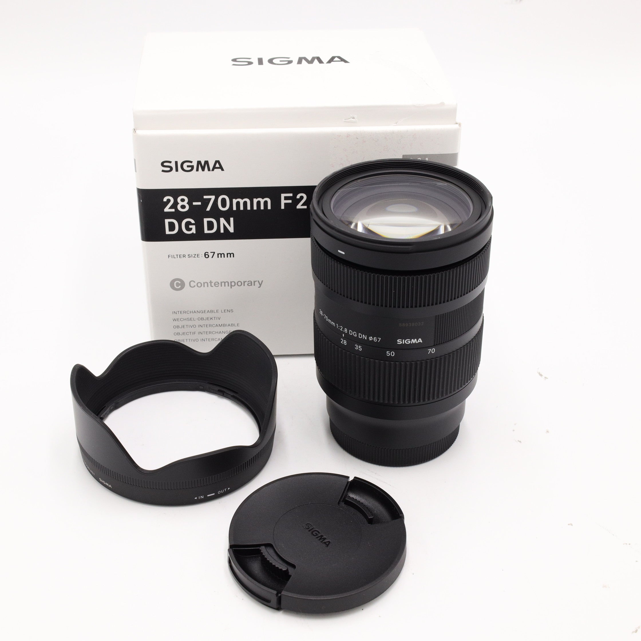 Sigma 28-70mm F2.8 DG DN Lens For Sony E Mount *OPEN BOX*
