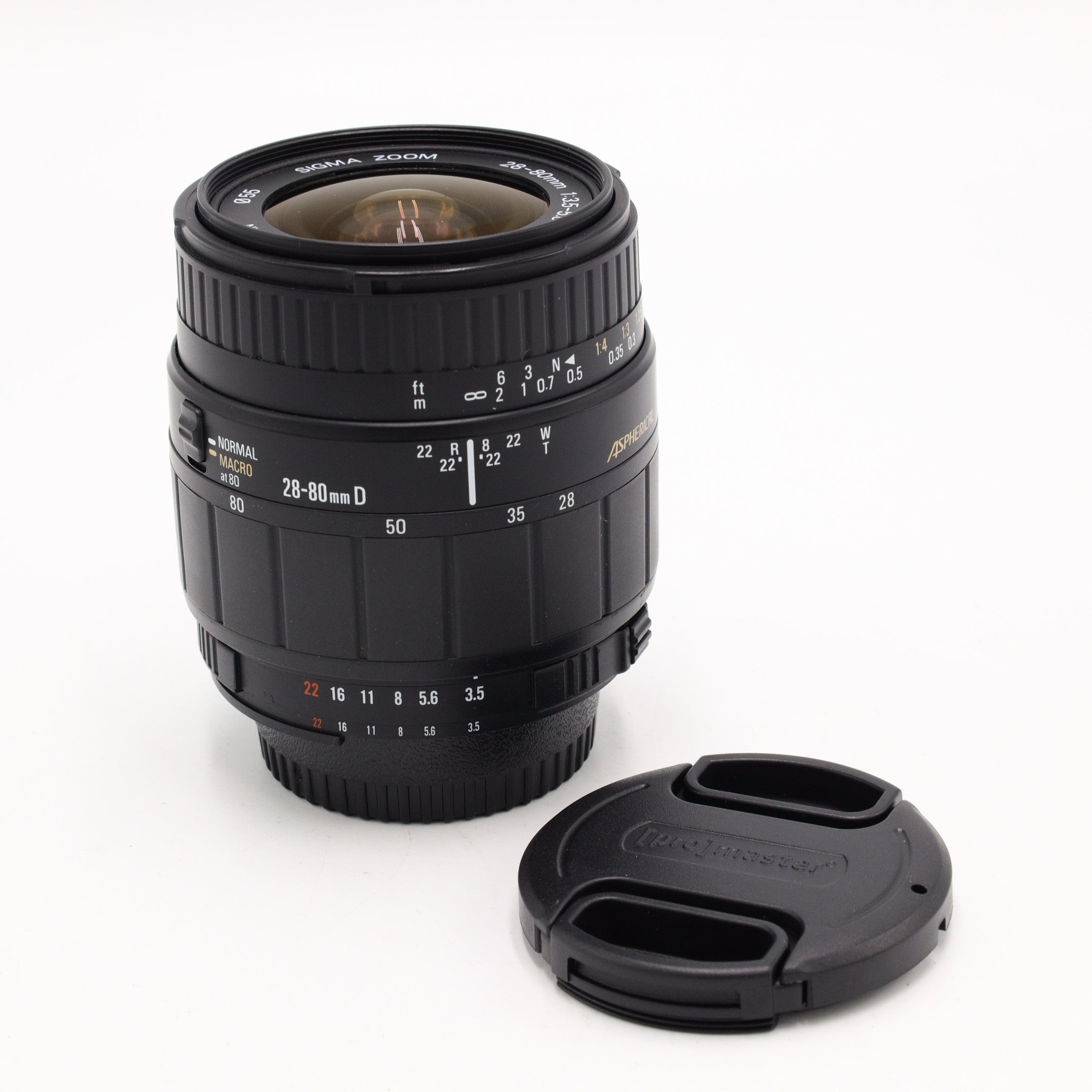 Sigma 28-80MM F/3.5-5.6 Marco Lens for Nikon F *USED*