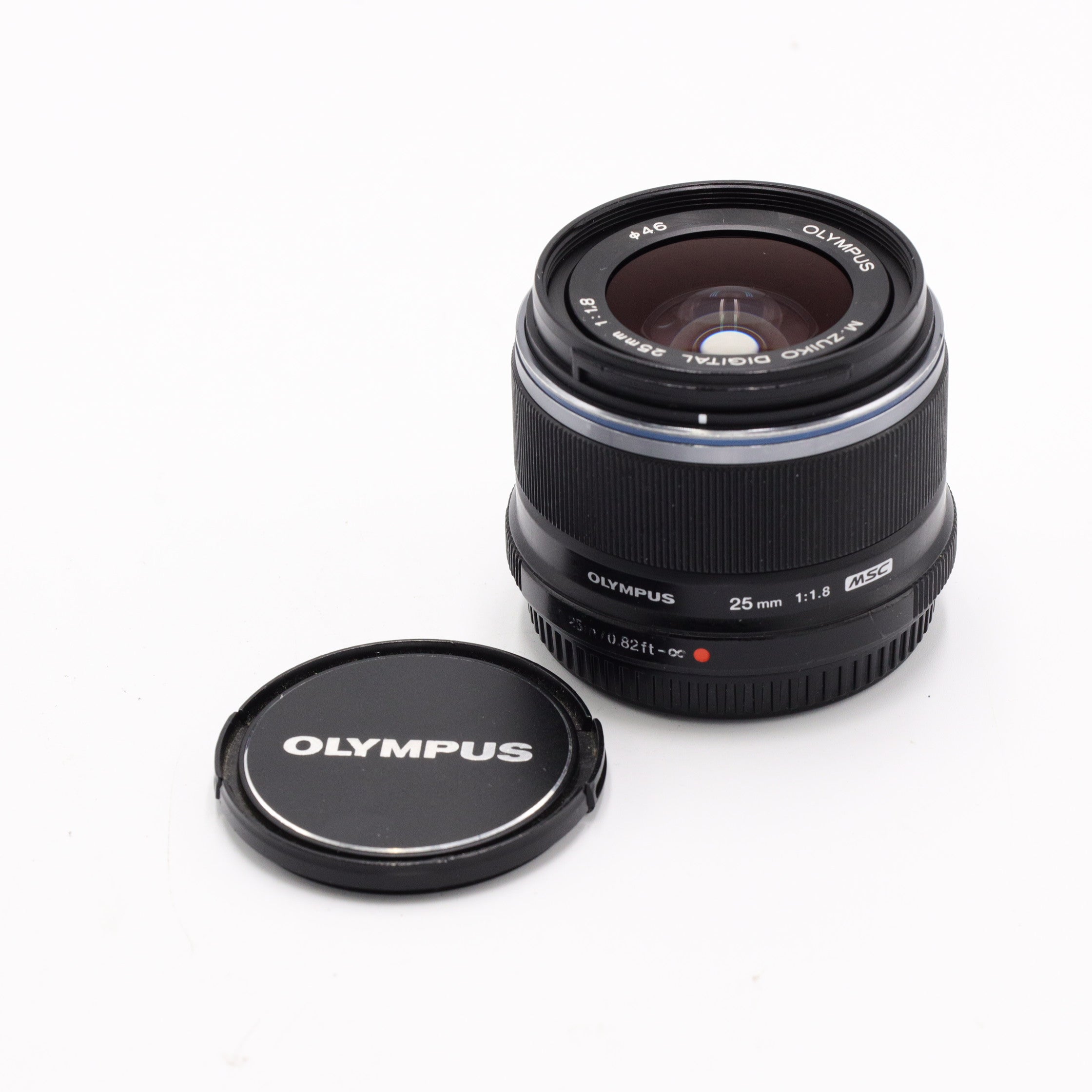 Olympus M.Zuiko Digital 25mm f/1.8 Lens For Micro 4/3 (Black) *USED*