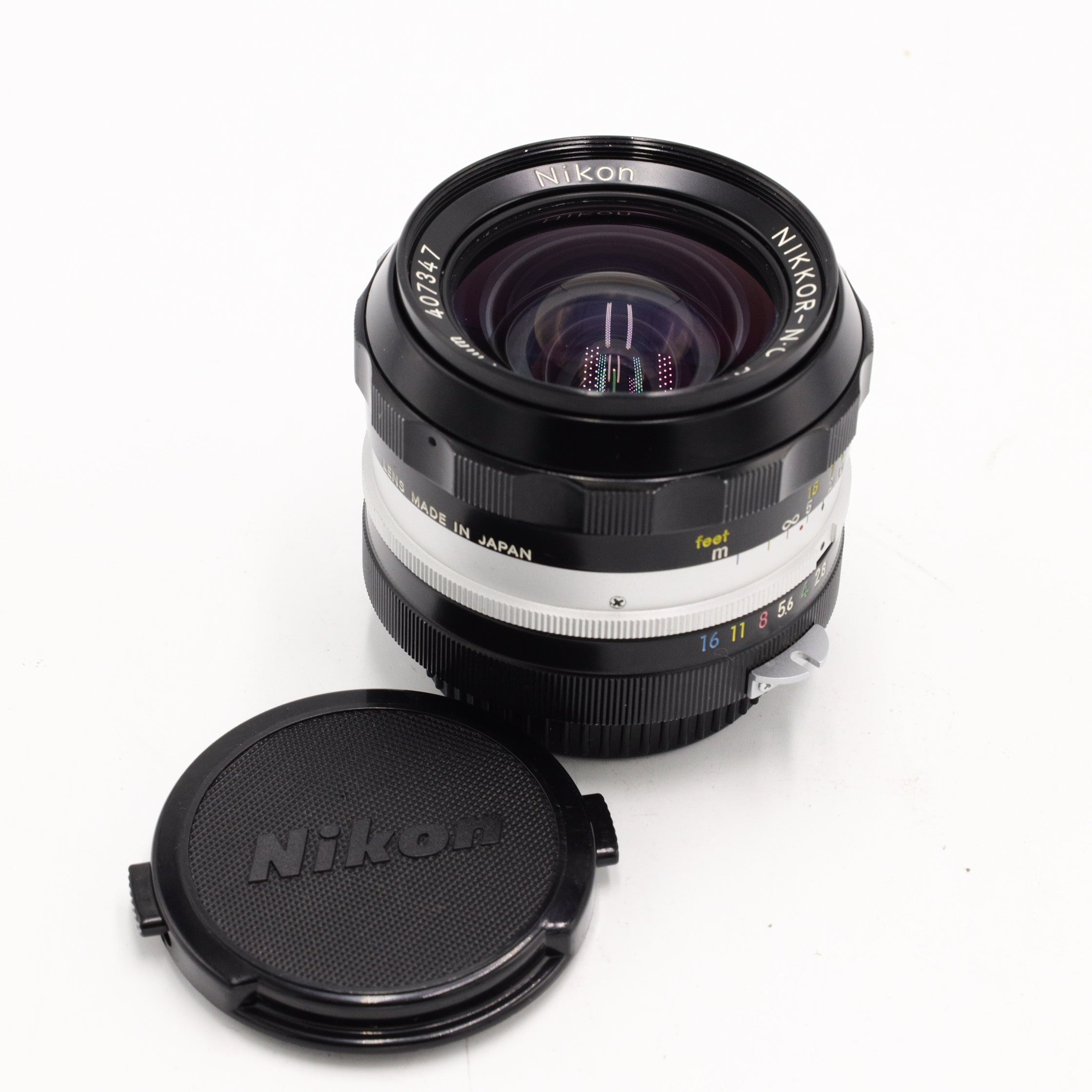 NIKKOR-N.C Auto 24mm f2.8 非Ai Nikon NIKKOR-NC Auto 24mm f/2.8 Lens *USED*