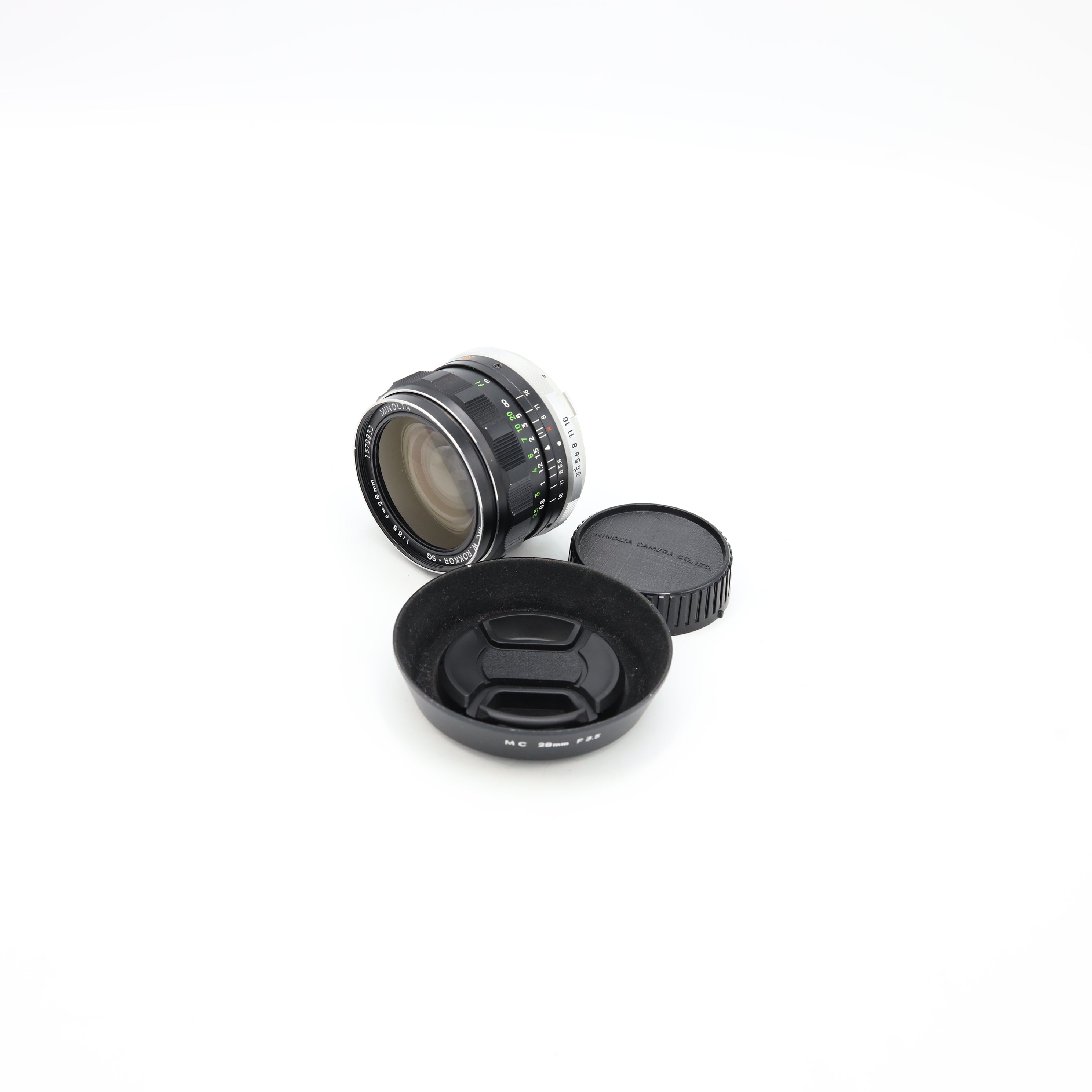 Minolta MC W. Rokkor-SG 28mm f/3.5 Lens *USED*