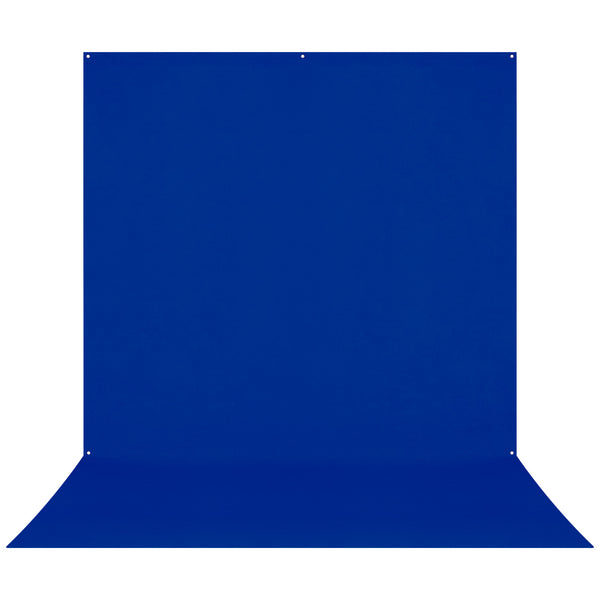 Westcott Wrinkle-Resistant Backdrop - Royal Blue / Chroma-Key Blue (8' x 13')