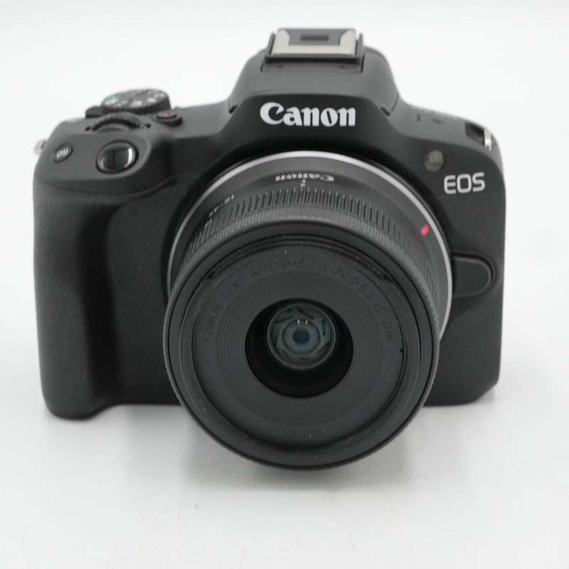Canon EOS R50 Mirrorless Camera with 18-45mm Lens (Black) *USED*