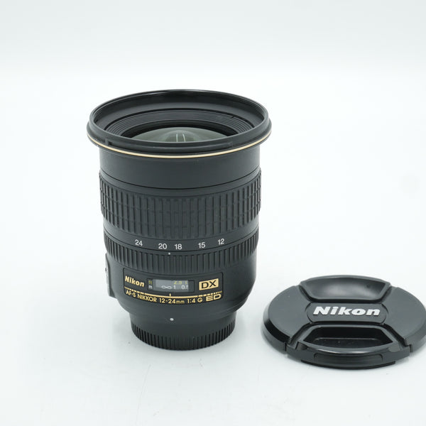 Nikon AF-S DX Zoom-NIKKOR 12-24mm f/4G IF-ED Lens *USED*