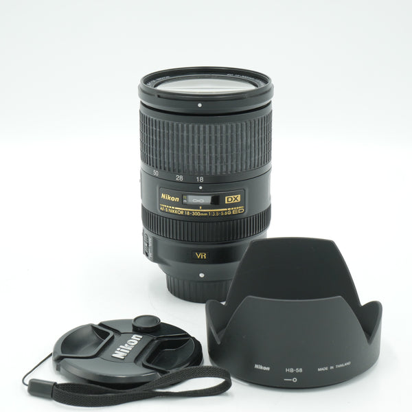 Nikon AF-S DX NIKKOR 18-300mm f/3.5-5.6G ED VR Lens *USED*