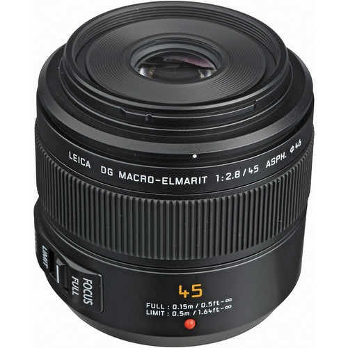 Panasonic 45mm, f/2.8, Leica DG Macro-Elmarit G-S Lens