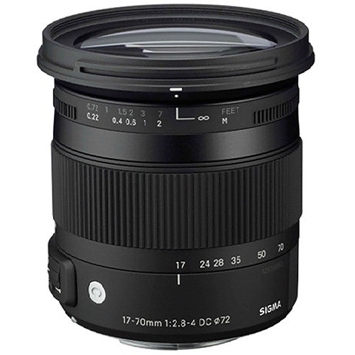 Sigma 17-70mm f/2.8-4 DC Macro OS HSM Contemporary Lens for Nikon