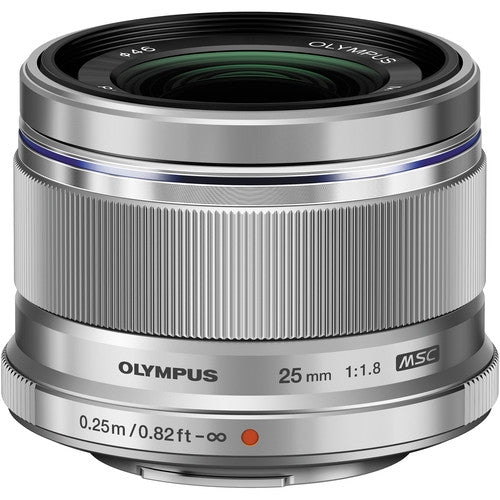 Olympus M.Zuiko 25mm f/1.8 Lens - Silver