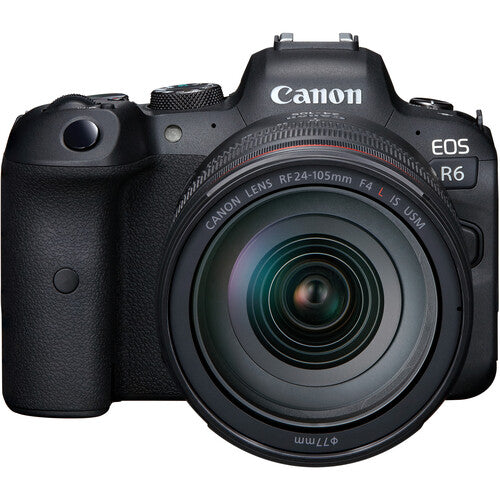 Canon EOS R6 Mirrorless Digital Camera with 24-105mm f-4L Lens