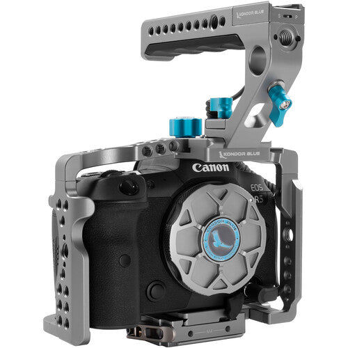 Kondor Blue Full Cage with Top Handle for Canon R5/R6/R (Space Gray)