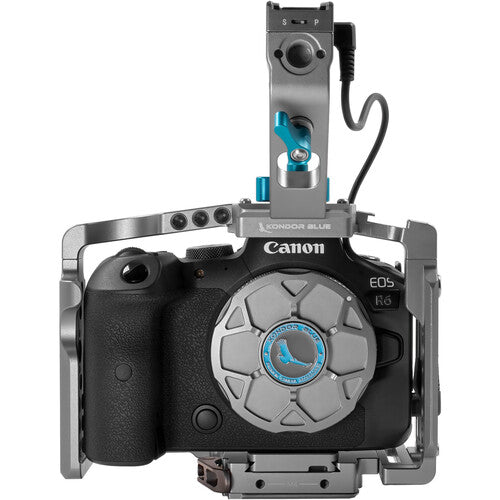 Kondor Blue Full Cage with Top Handle for Canon R5/R6/R (Space Gray)