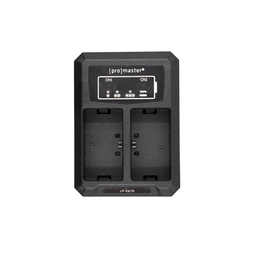 ProMaster Dually USB Charger for Canon LP-E6(N)