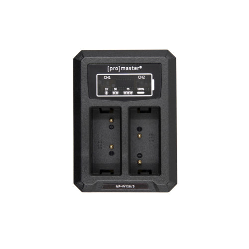 ProMaster Dually USB Charger For Fujifilm NP-W126(S)