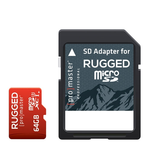 Promaster Micro SD 64GB Rugged Memory Card