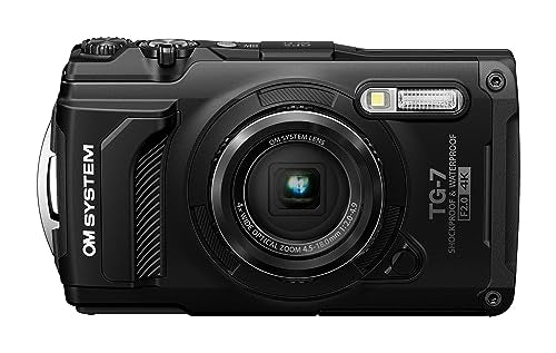 OM SYSTEM Tough TG-7 Digital Camera - Black