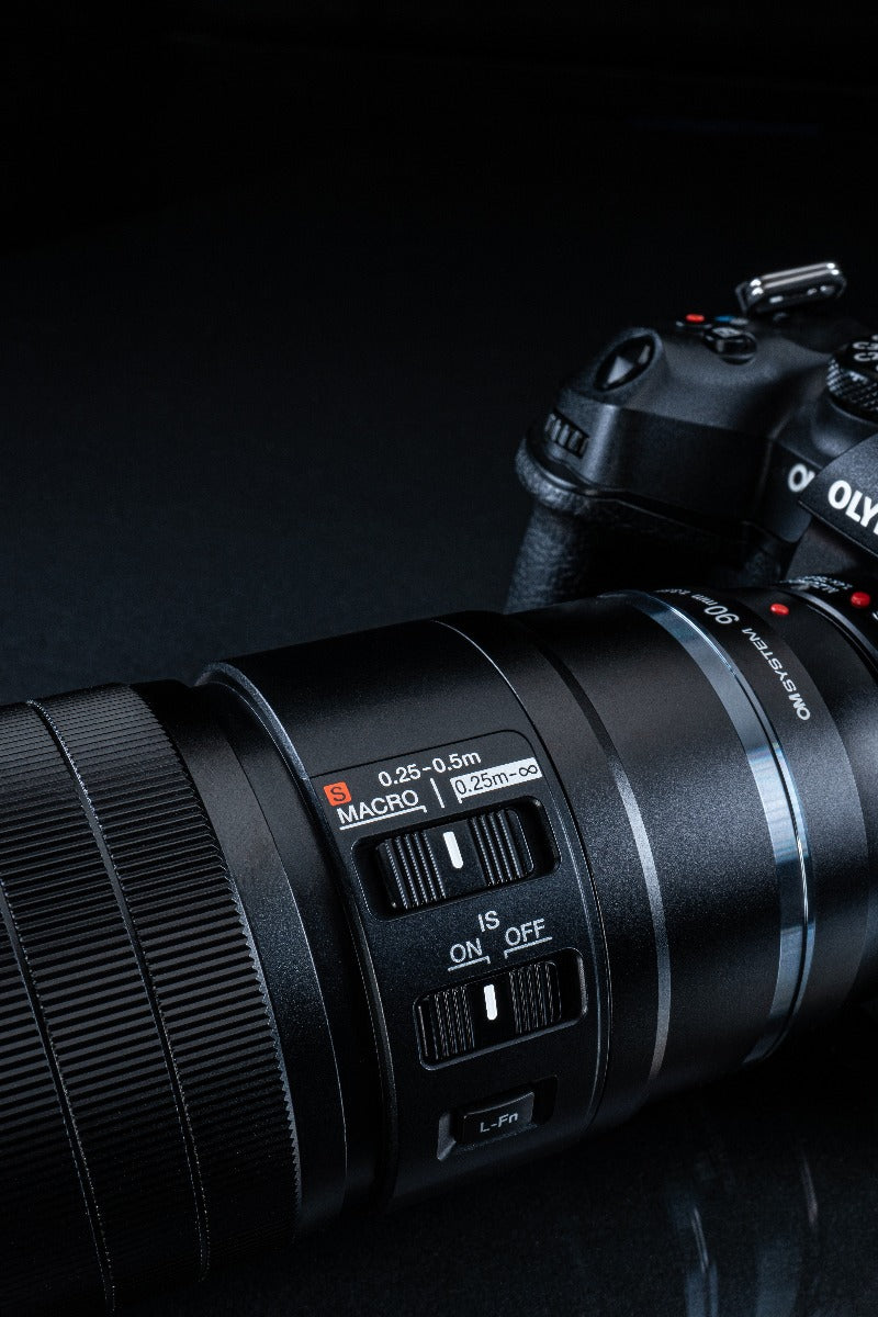 OM SYSTEM M.Zuiko Digital ED 90mm f-3.5 Macro IS PRO Lens (Micro Four Thirds)