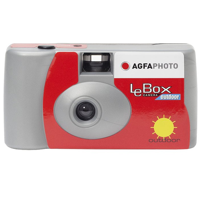 AgfaPhoto LeBox Single Use Camera with Flash - 27 Exp.