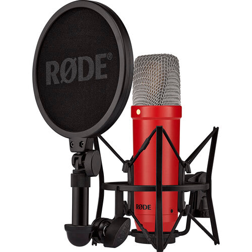 RODE NT1 Signature Series Large-Diaphragm Condenser Microphone - Red