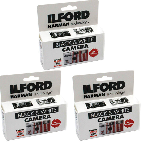 Buy Ilford XP2 Super Single Use Camera with 27 Exposures - 3 Pack