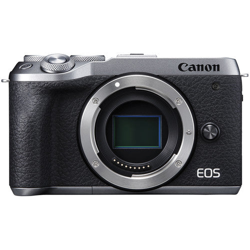 Canon EOS M6 Mark II Mirrorless Digital Camera (Body Only) - Silver