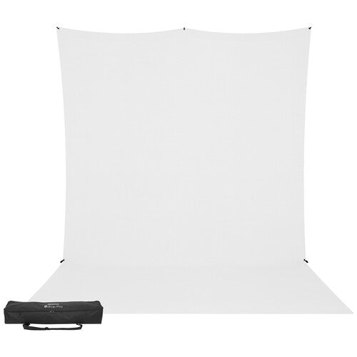 X-Drop Pro Wrinkle-Resistant Sweep Backdrop - High-Key White (8' x 13')