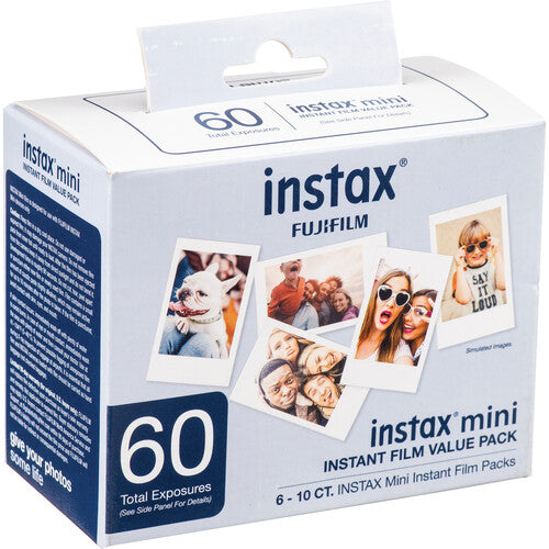 Fujifilm Instax Mini 60 Photo Film, Instax Mini Photo Paper