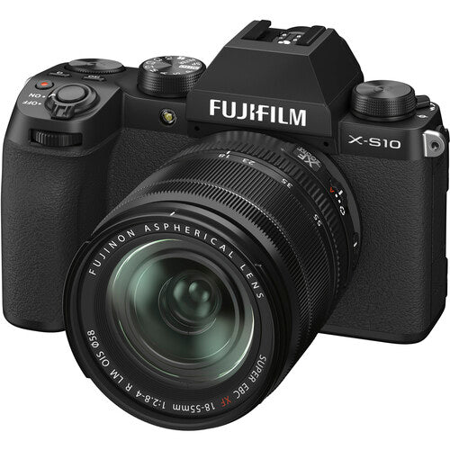 FUJIFILM X-S10 Mirrorless Digital Camera with XF18-55MMF2.8-4 R Lens K
