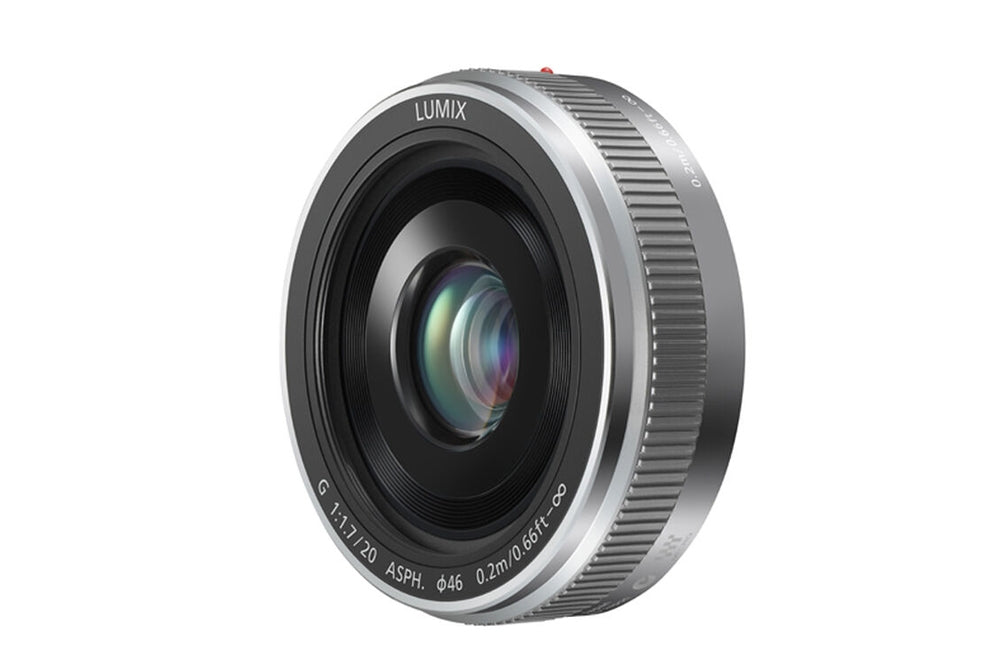 Panasonic LUMIX G 20mm f/1.7 II ASPH. Lens - Silver