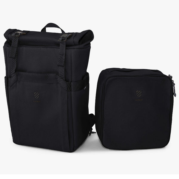 Buy Langly Weekender Backpack With Camera Cube - Black