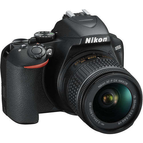 Buy Nikon D3500 DSLR Camera with 18-55mm and 70-300mm Lenses front