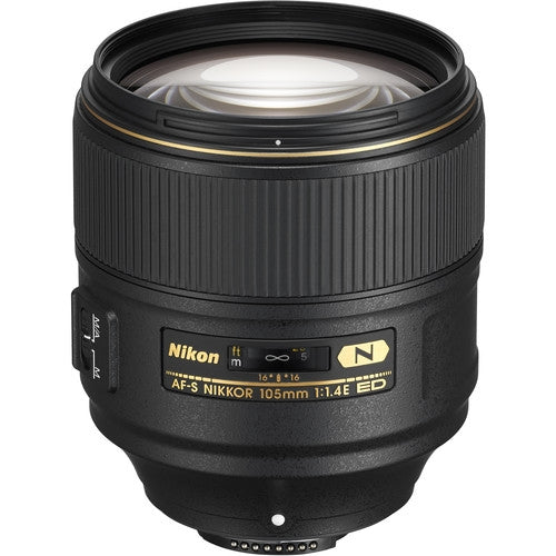 Buy  Nikon AF-S NIKKOR 105mm f/1.4E ED Lens front