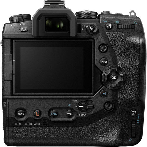 Buy OM-D E-M1X Micro 4/3 Digital Camera Body Black back