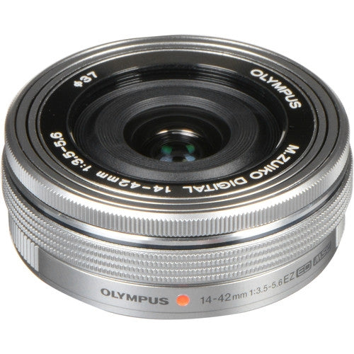 Olympus M.Zuiko ED 14-42mm f/3.5-5.6 EZ Lens - Silver
