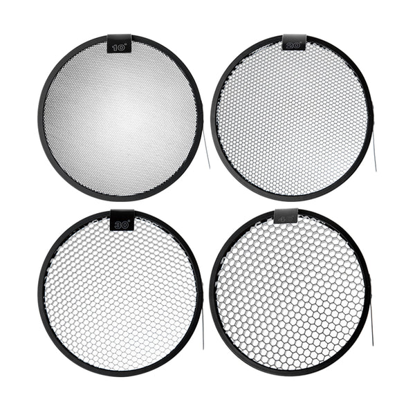 Buy Paul C Buff 7” Standard Reflector Grids (set of 4)