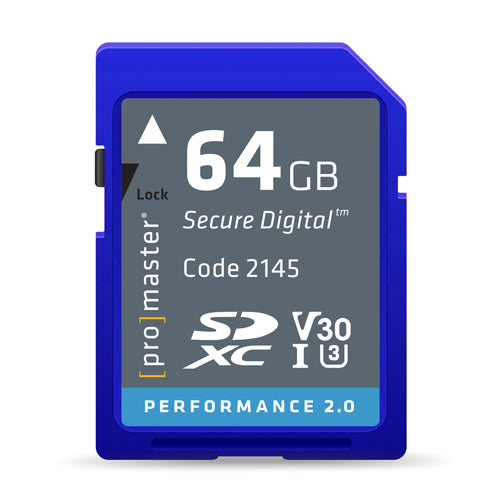 Buy Promaster Sdxc 64Gb Performance 2.0 Memory card