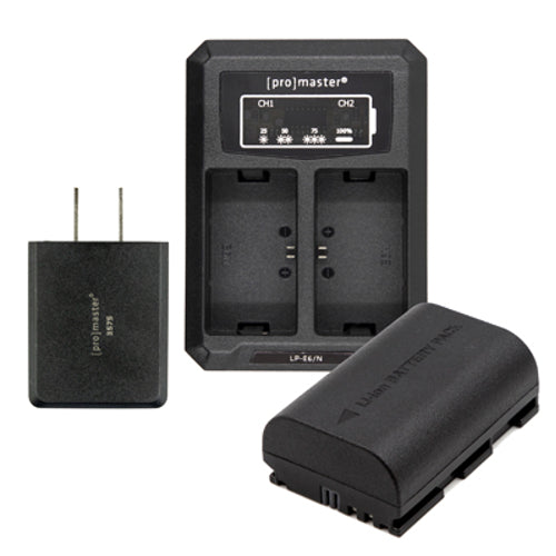 Buy Battery & Charger Kit For Canon Lp-E6NH