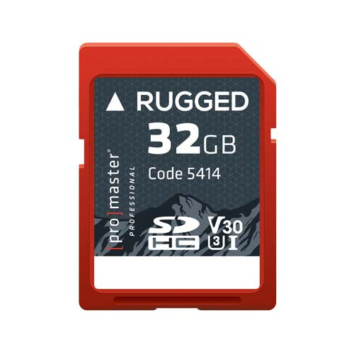 Promaster SDHC 32GB Rugged UHS-I Card